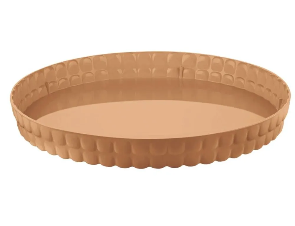 Tiffany pyöreä tarjotin 35,6 cm terrakotta>Guzzini Discount