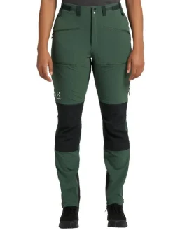 Haglu00f6fs Vaellus- Ja Metsästysvaatteet|Ulkoilu|Haglöfs housut Rugged Standard Pant Women 4HT Fjell Green/True Black