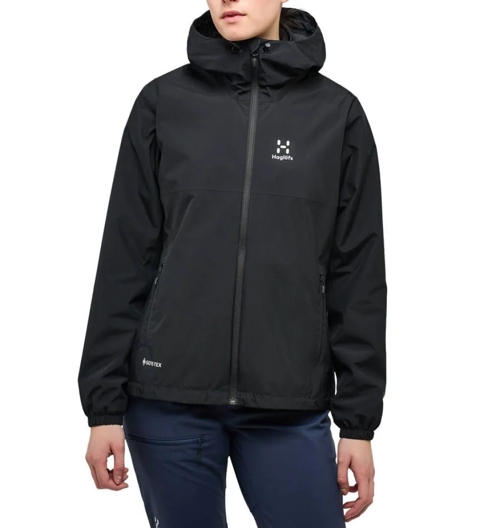Haglu00f6fs Takit|Haglöfs takki Kaise GTX Jacket W 2C5 TRUE BLACK