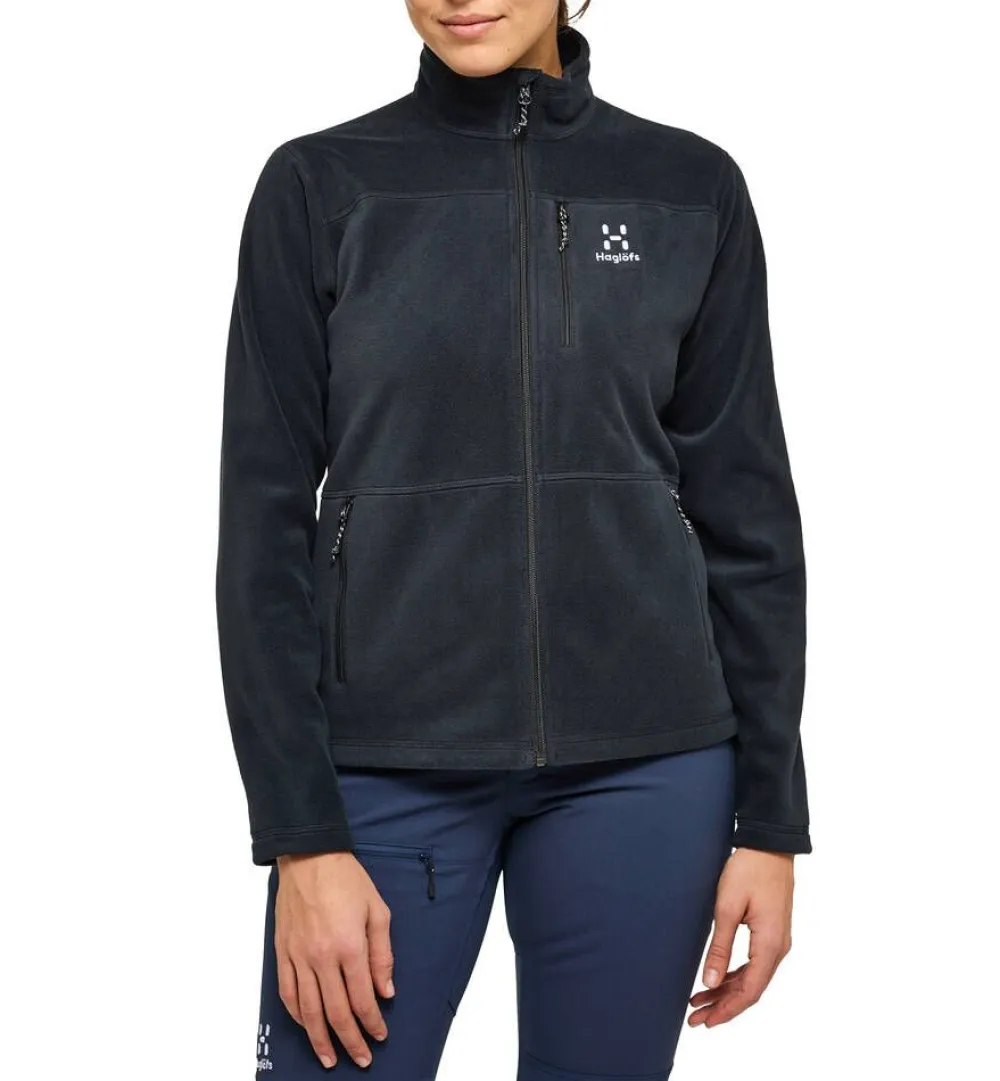 Haglu00f6fs Fleecet, Colleget Ja Hupparit|Haglöfs takki Kaise Mid Jacket W 2C5 TRUE BLACK