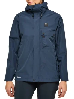 Haglu00f6fs Takit|Haglöfs takki Porfyr Proof Jacket Women 3N5 Tarn Blue
