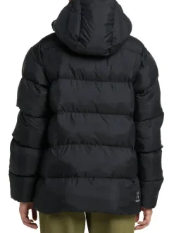 Haglu00f6fs Takit|Talvitakit|Haglöfs takki Puffy Mimic II Hood W 2C5 TRUE BLACK