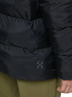 Haglu00f6fs Takit|Talvitakit|Haglöfs takki Puffy Mimic II Hood W 2C5 TRUE BLACK