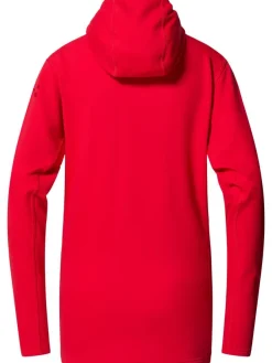 Haglu00f6fs Fleecet, Colleget Ja Hupparit|Haglöfs takki Rosson Mid Hood W 5RA Bright Red