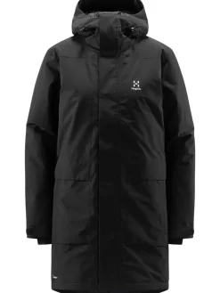 Haglu00f6fs Takit|Talvitakit|Haglöfs takki Salix Proof Mimic Parka Women 2C5 TRUE BLACK