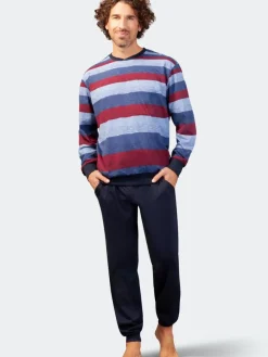 Hajo Yöasut|Pyjama 53762 636 Marine/Rot