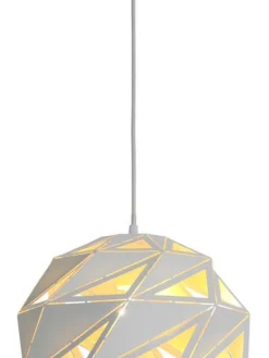 Heat Sisustusvalaisimet|Lazer riippuvalaisin 30 cm valkoinen/hopea