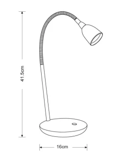 LED-pöytävalaisin Flex sininen>Heat