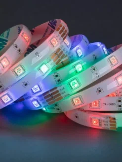 Heat Sisustusvalaisimet|RGB LED-nauha 3 m kaukosäädin IP20