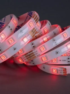 Heat Sisustusvalaisimet|RGB LED-nauha 3 m kaukosäädin IP20
