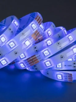 Heat Sisustusvalaisimet|RGB LED-nauha 3 m kaukosäädin IP20
