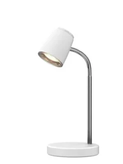 Study LED pöytävalaisin 4,5W 38 cm valkoinen>Heat