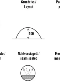 High Peak Teltat, Katokset Ja Riippumatot|pikateltta Vision 2 musta