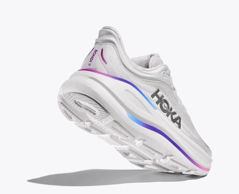 Hoka Juoksu- Ja Treenikengät|juoksukengät Bondi 9 W COSMIC GREY / WHITE