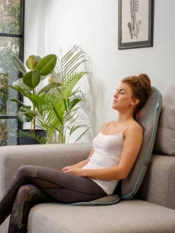 HoMedics Kauneus Ja Terveys|shiatsu hierontaistuin geeli harmaa SGM-1300H-EUX