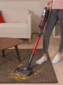 Hoover Silitys Ja Siivous|varsi-imuri Home HF522STH punainen