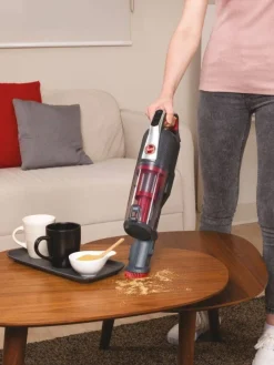 Hoover Silitys Ja Siivous|varsi-imuri Home HF522STH punainen
