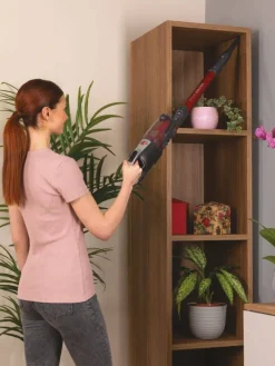 Hoover Silitys Ja Siivous|varsi-imuri Home HF522STH punainen