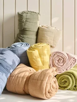 IB Laursen Sisustustekstiilit|peitto natural