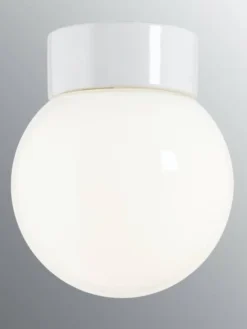 Ifö Electric Classic Glob Ø150mm, valkoinen, suora posliinikanta>Ifu00f6 Electric Outlet