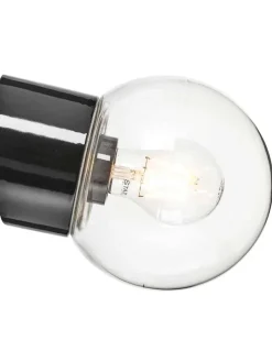 Ifu00f6 Electric Ulkovalaisimet|Ifö Electric Classic Glob Ø150mm, musta, vino posliinikanta