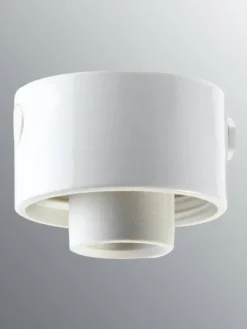 Ifö Electric posliinikanta suora, valkoinen, kierre 84,5 mm>Ifu00f6 Electric Hot