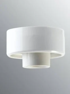 Ifö Electric posliinikanta suora, valkoinen, kierre 84,5 mm,>Ifu00f6 Electric Hot