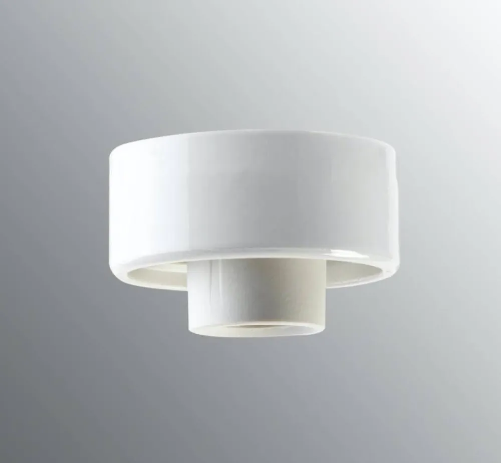 Ifö Electric posliinikanta suora, valkoinen, kierre 84,5 mm,>Ifu00f6 Electric Hot