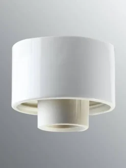 Ifu00f6 Electric Lamput Ja Valaisintarvikkeet|Ifö Electric posliinikanta suora, valkoinen, kierre 84,5 mm