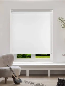 Ihanin Verhot Ja Verhotarvikkeet|rullaverho pimentävä 140x185 cm valkoinen