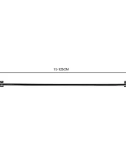 Ihanin Verhot Ja Verhotarvikkeet|verhotanko 75-125 cm kromi