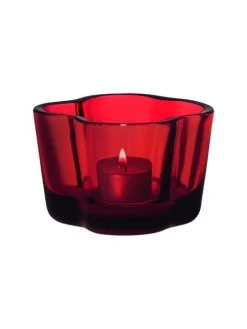 Iittala Lyhdyt Ja Kynttilänjalat|Aalto Kynttilälyhty 60 mm karpalo