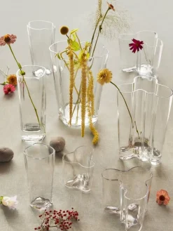 Iittala Maljakot Ja Ruukut|Aalto maljakko 180 mm kirkas
