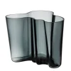 Aalto Maljakko 160 mm tummanharmaa>Iittala New