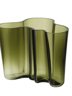 Iittala Maljakot Ja Ruukut|Aalto Maljakko 160 mm sammaleenvihreä