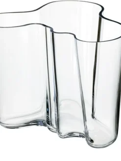 Iittala Maljakot Ja Ruukut|Aalto Maljakko 160 mm kirkas