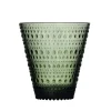 Iittala Astiat|Kastehelmi juomalasi 30 cl havunvihreä 2 kpl
