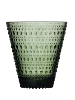 Iittala Astiat|Kastehelmi juomalasi 30 cl havunvihreä 2 kpl