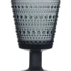 Iittala Astiat|Kastehelmi juomalasi 26 cl 2 kpl tummanharmaa