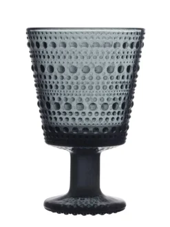 Iittala Astiat|Kastehelmi juomalasi 26 cl 2 kpl tummanharmaa