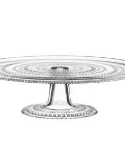 Iittala Tarjoilu|Kastehelmi Kakkuvati 315 mm kirkas