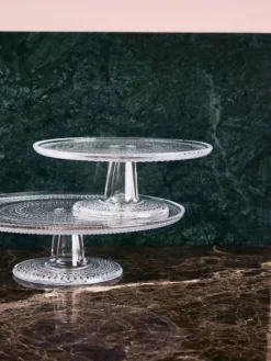 Iittala Tarjoilu|Kastehelmi Kakkuvati 315 mm kirkas