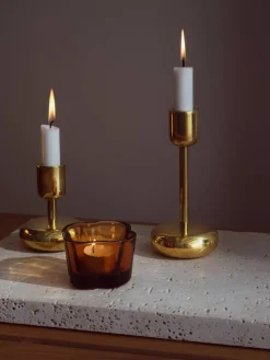 Iittala Lyhdyt Ja Kynttilänjalat|Nappula kynttilänjalka lahjapakkaus 2 kpl
