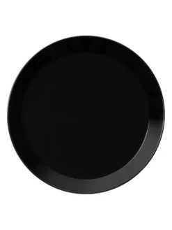 Iittala Astiat|Teema musta Lautanen 21 cm