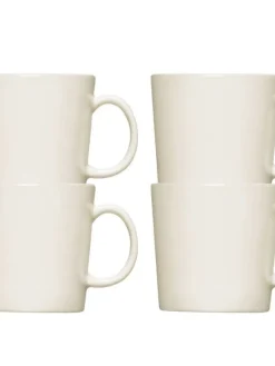 Teema valkoinen muki 0,3L 4 kpl>Iittala