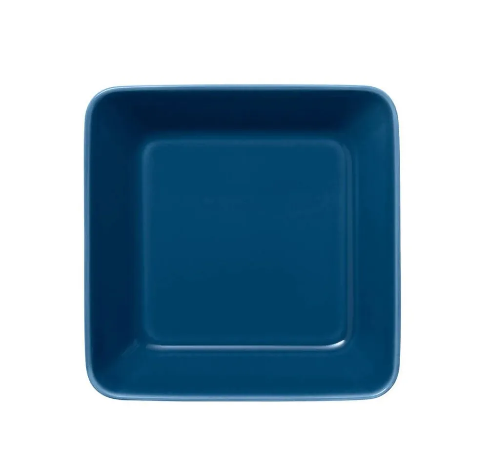 Iittala Tarjoilu|Teema vintage sininen tarjoiluvati 16x16 cm