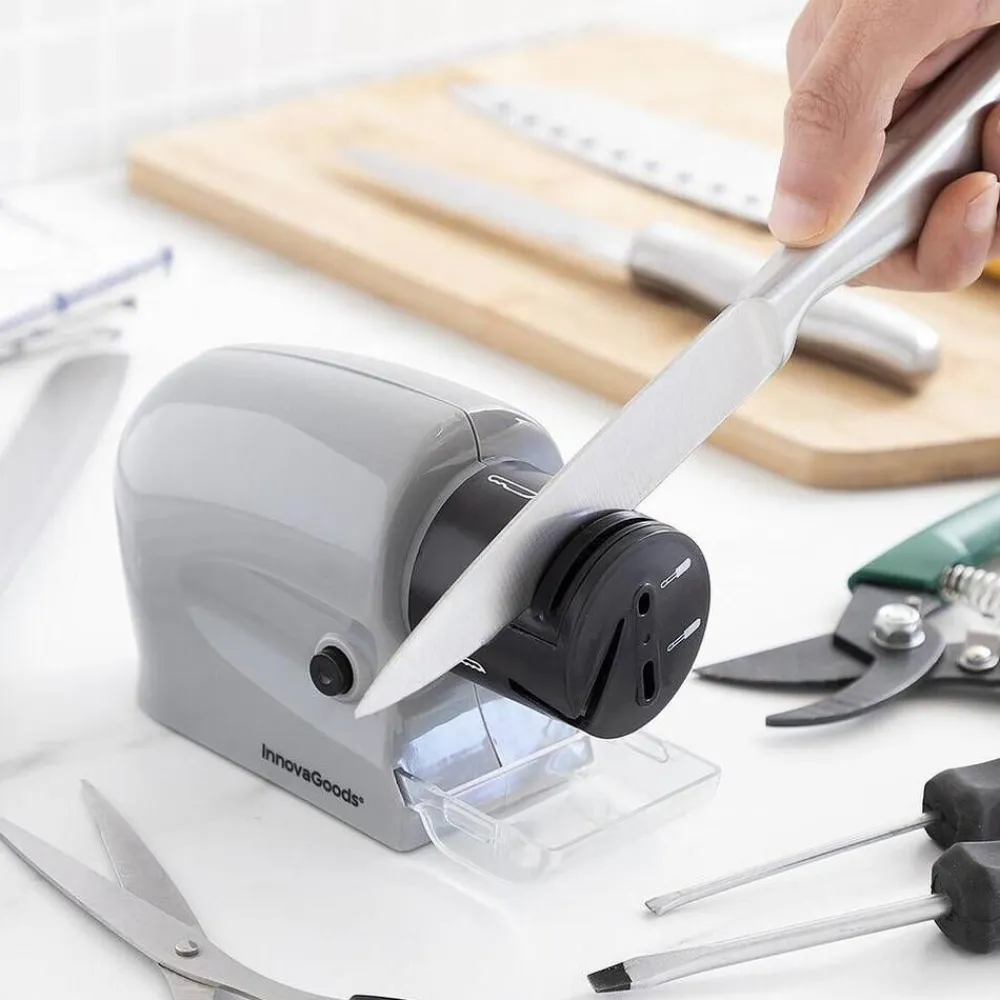 InnovaGoods Veitset Ja Leikkuulaudat|Veitsenteroitin