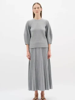 InWear Hameet Ja Haalarit|hame 30110633 Yan Midi 1740161 Harmaa