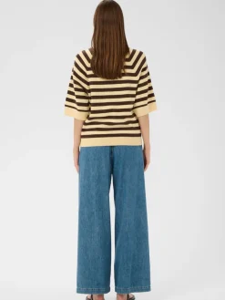 InWear Neulepuserot|neule Madie 900006893 Keltainen / Ruskea