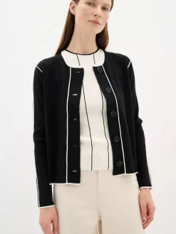 InWear Neuletakit|neuletakki Sacco 194008 Musta / Valkoinen